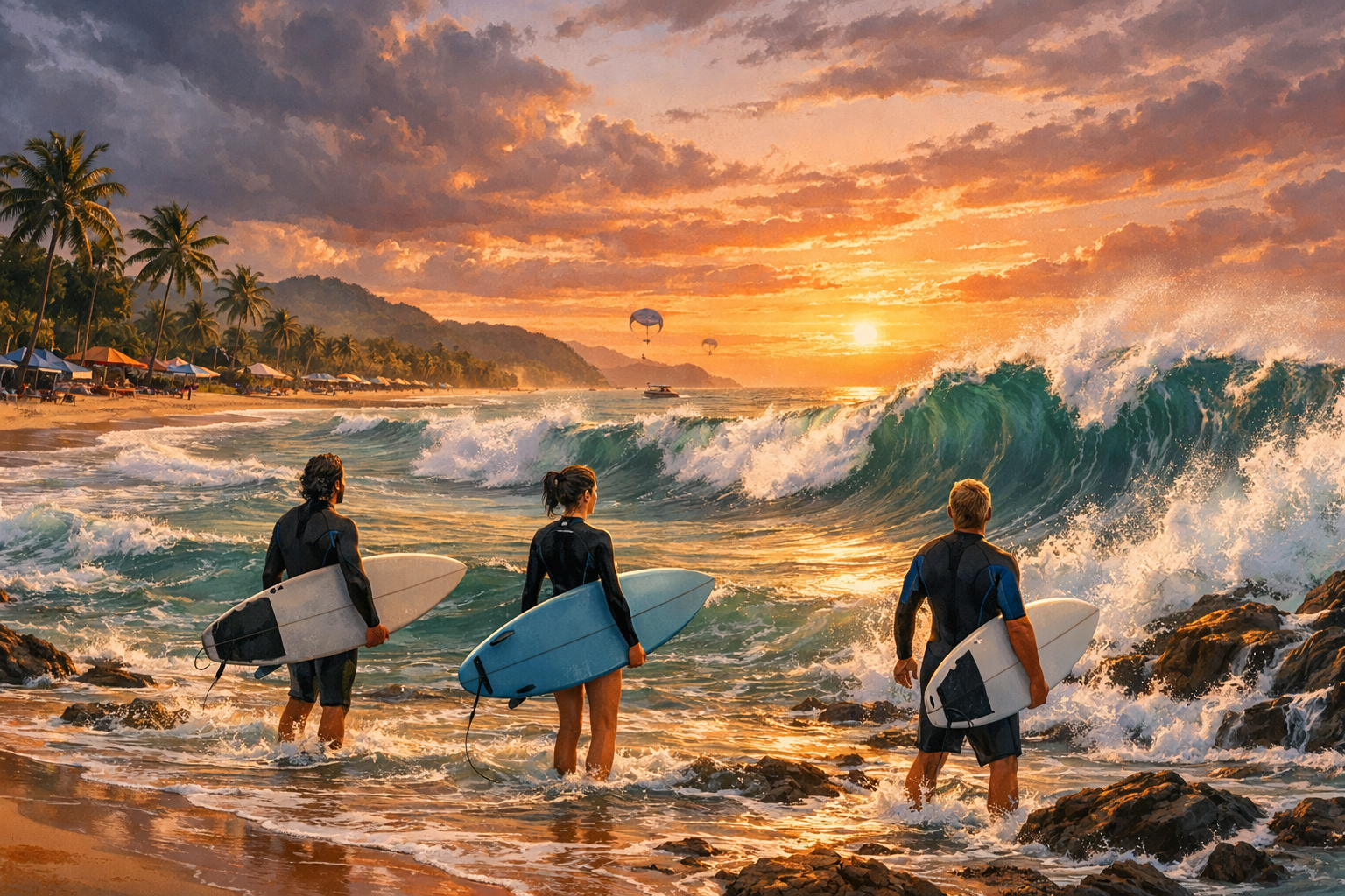 Thailand's Best Beaches for Surfing: Catching the Perfect Wave