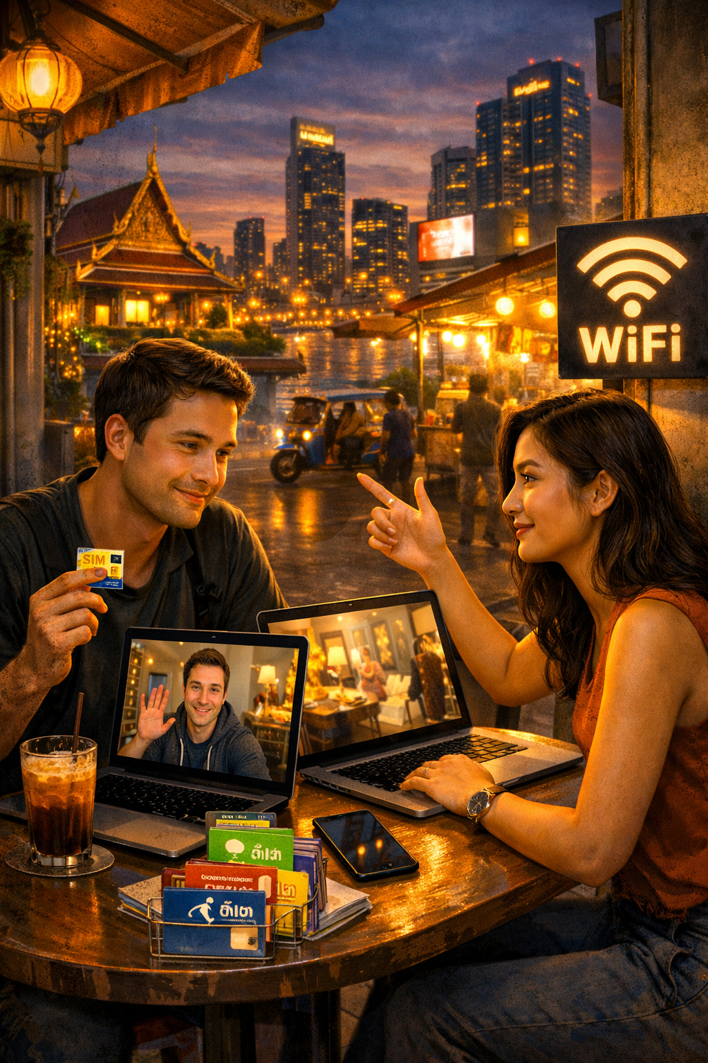 Internet Access in Thailand: WiFi vs. Mobile Data